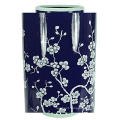 Ceramic Oriental Furniture Floral Blue  White Porcelain Umbrella Stand